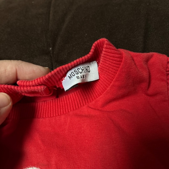 Moschino authentic baby girl t shirt size 2 - Picture 2 of 2